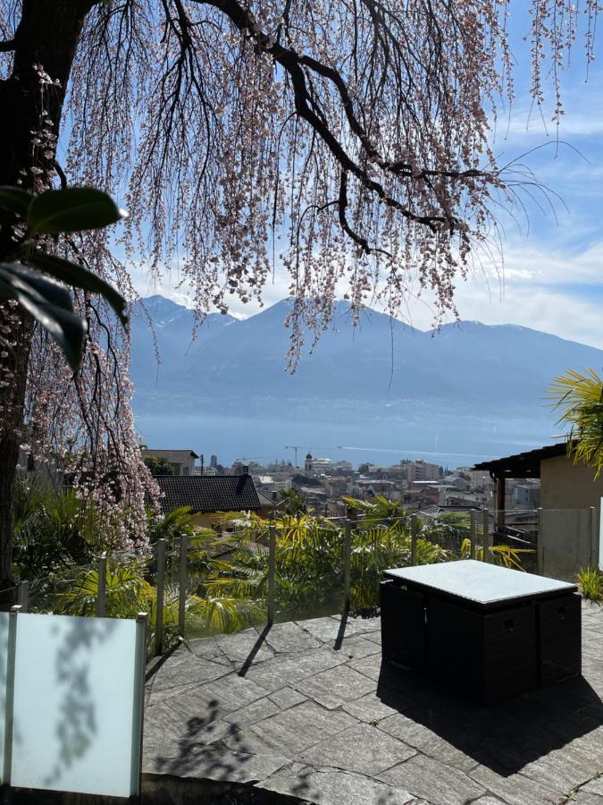 Casa Sibylle Studio - Piccolo Paradiso Minusio Kültér fotó